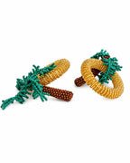 SET X 6 SERVILLETEROS PALMERA